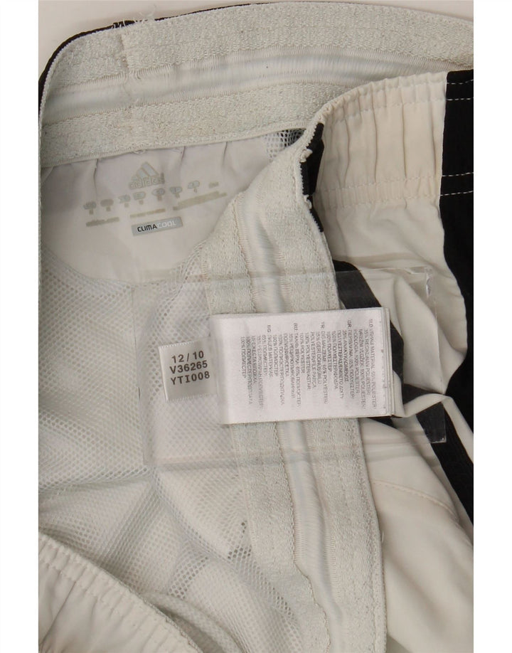 Adidas Masculino Climacool Sport Shorts Médio Branco Colorblock Poliéster