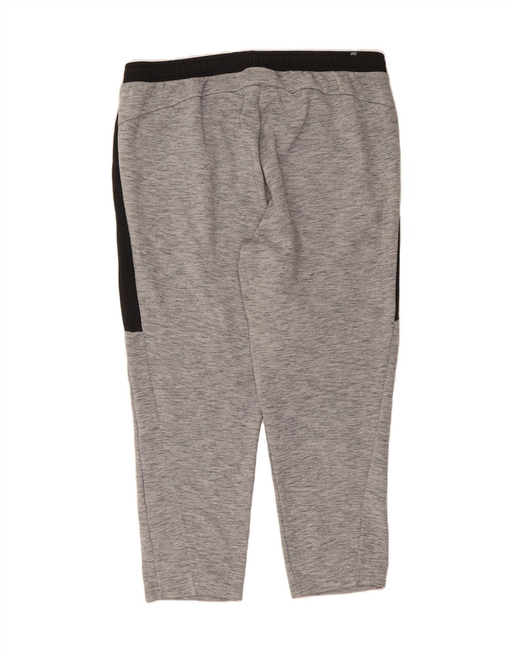 PUMA Mens Tracksuit Trousers 2XL  Grey Colourblock Cotton Vintage Puma and Second-Hand Puma from Messina Hembry 
