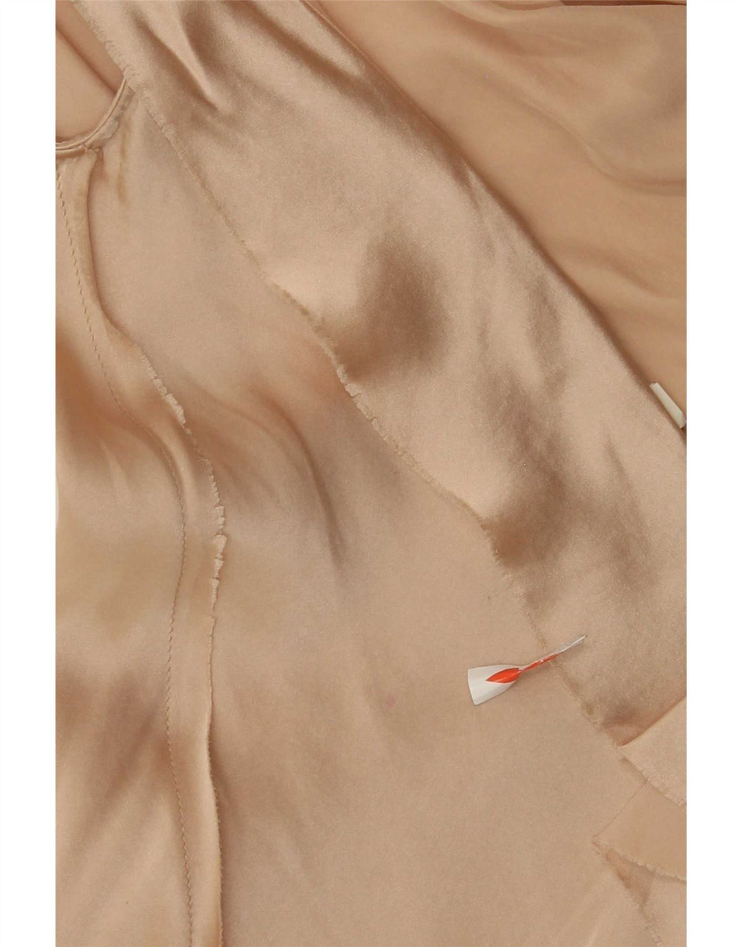 Blusa feminina Liu Jo Top IT 42 seda colorblock bege médio