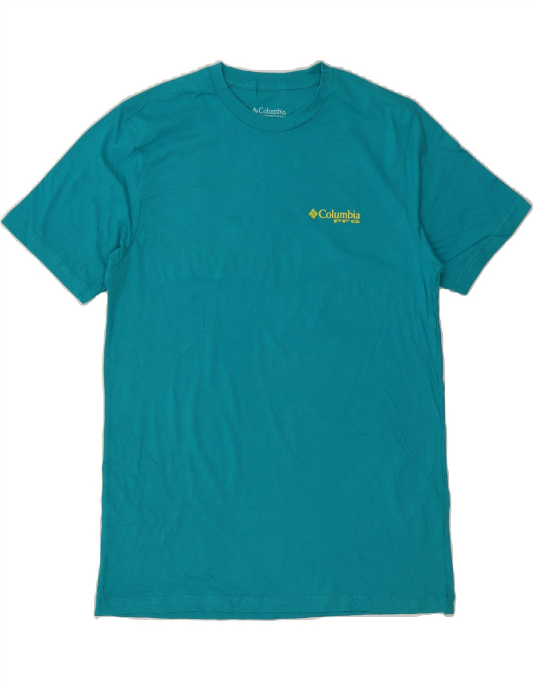 Camiseta gráfica masculina COLUMBIA Top médio algodão turquesa
