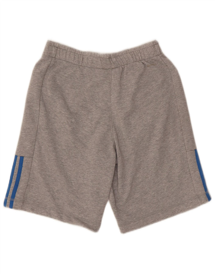 Adidas Mens Climalite Sport Shorts Pequeno Algodão Cinza