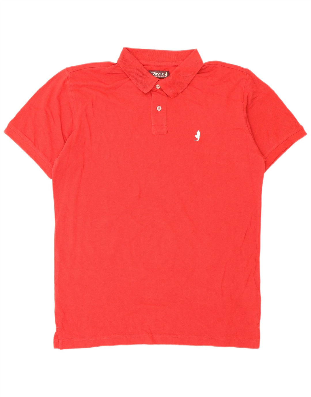 Camisa polo masculina Marlboro Classics grande algodão vermelho