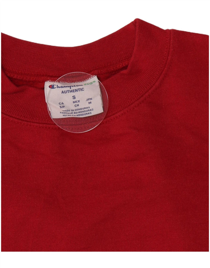 Champion Moletom Masculino Jumper Pequeno Algodão Borgonha