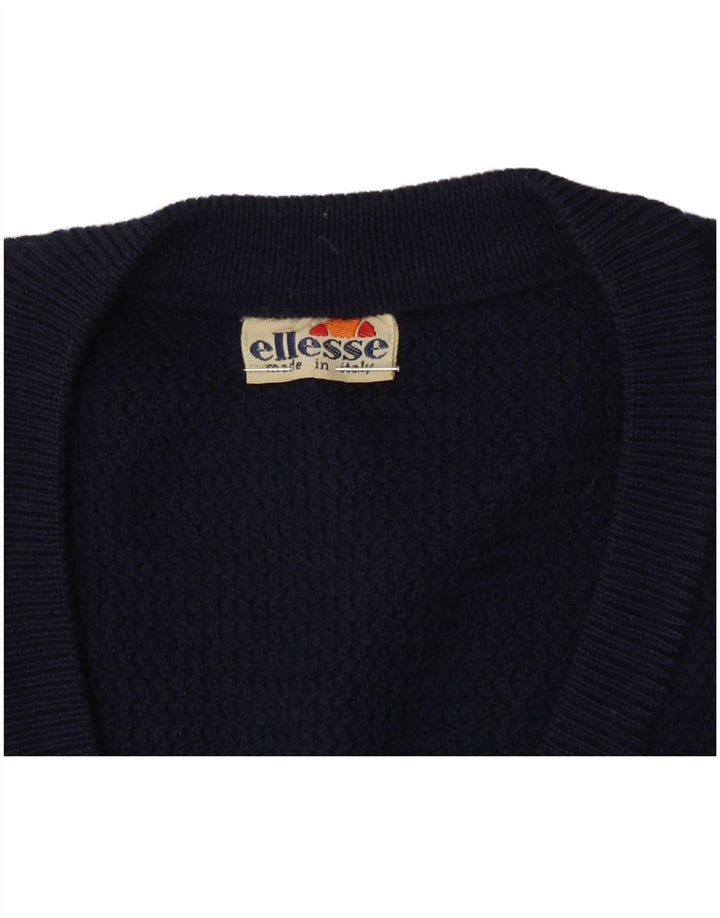 Ellesse Mens Vest Tank Top Médio Azul Marinho