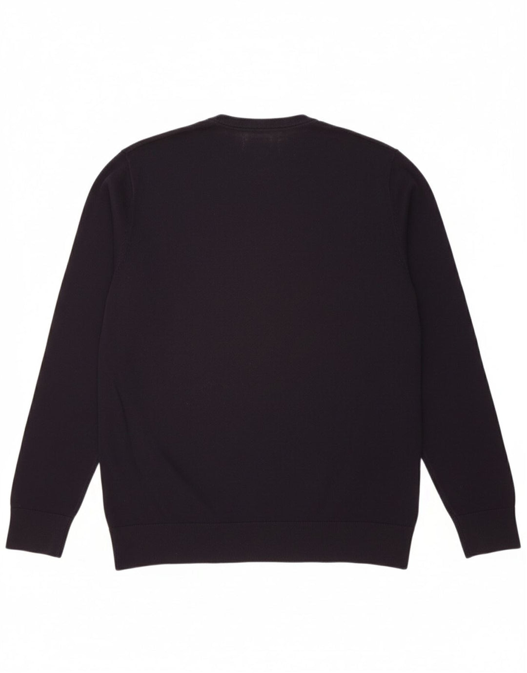 Suéter masculino TOMMY HILFIGER com decote em V XL azul marinho algodão