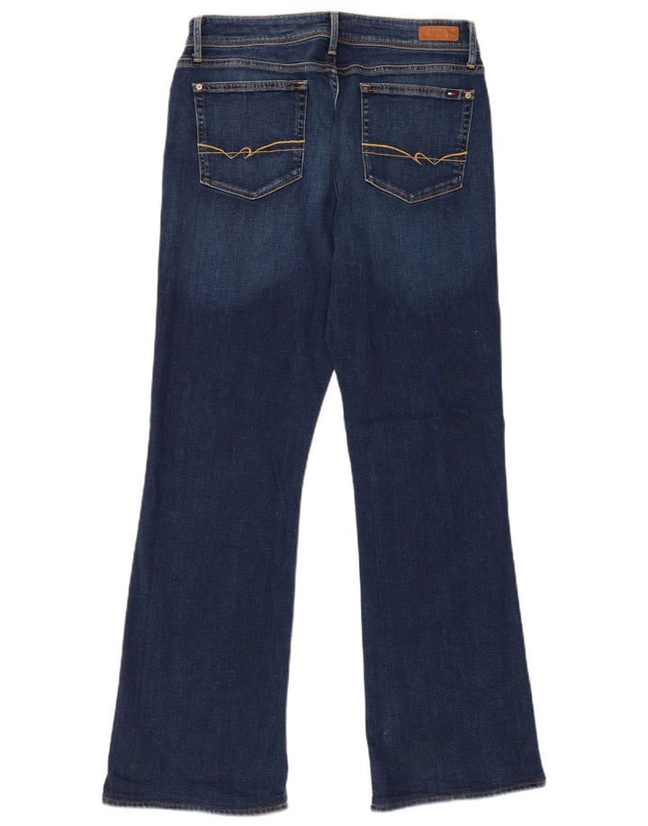 Jeans Tommy Hilfiger feminino Paris Classic Fit Bootcut W32 L32 azul marinho