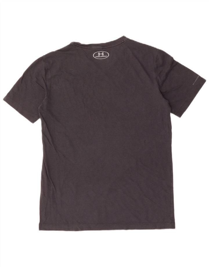 Camiseta masculina Under ARMOUR Heat Gear pequena preta