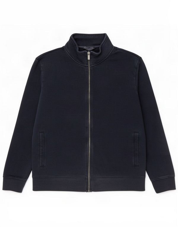 Jaqueta masculina de agasalho Marks & Spencer 2XL algodão azul marinho