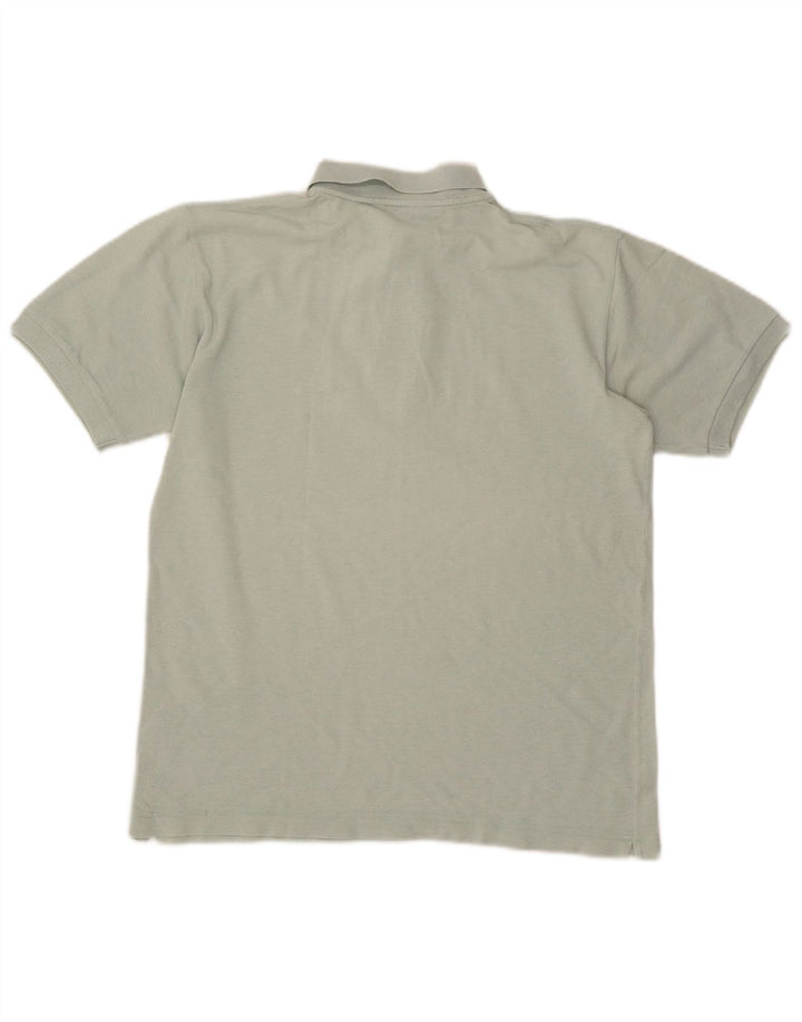 Camisa polo masculina Kappa algodão azul médio