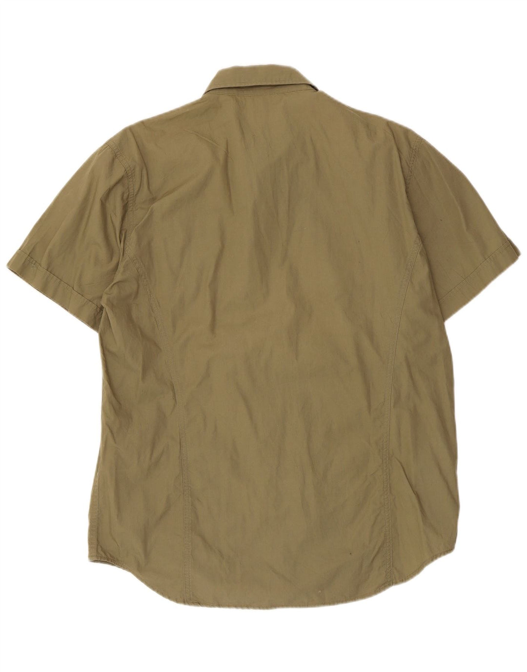 Camisa masculina de manga curta Levi's XL algodão cáqui