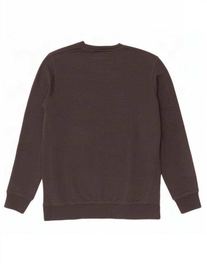 Suéter gráfico masculino Burton de algodão preto médio
