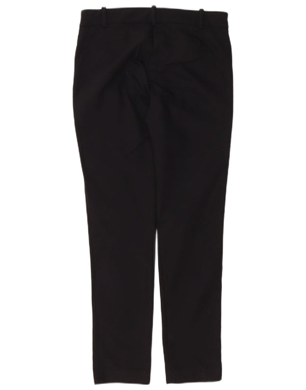 Zara Calça feminina casual slim pequena W26 L29 preta