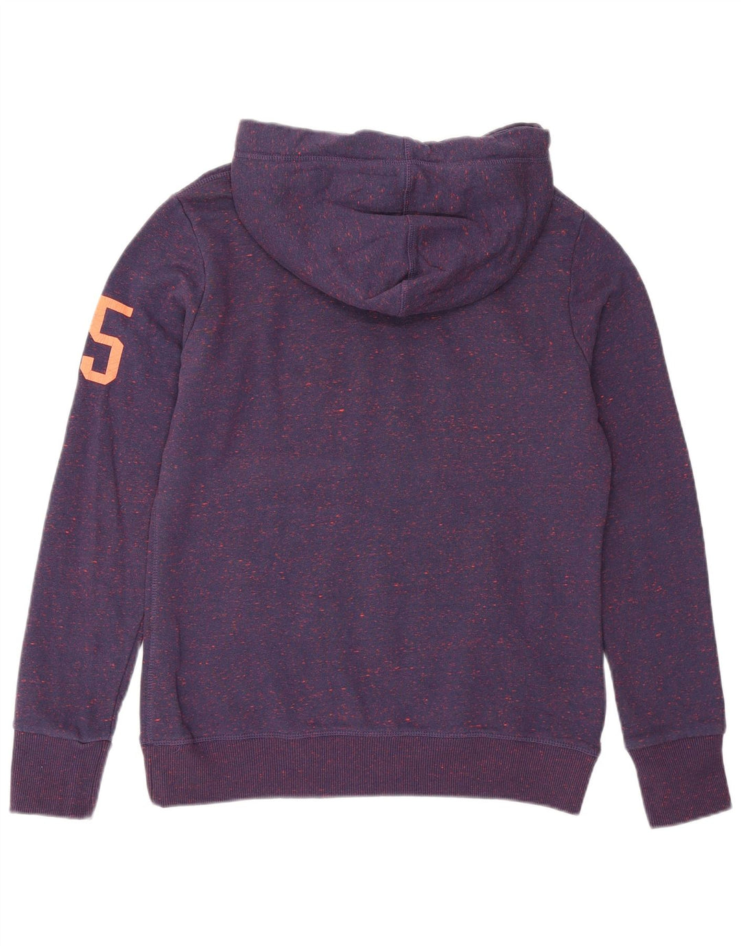 SUPERDRY moletom com capuz masculino gráfico médio poliéster manchado roxo