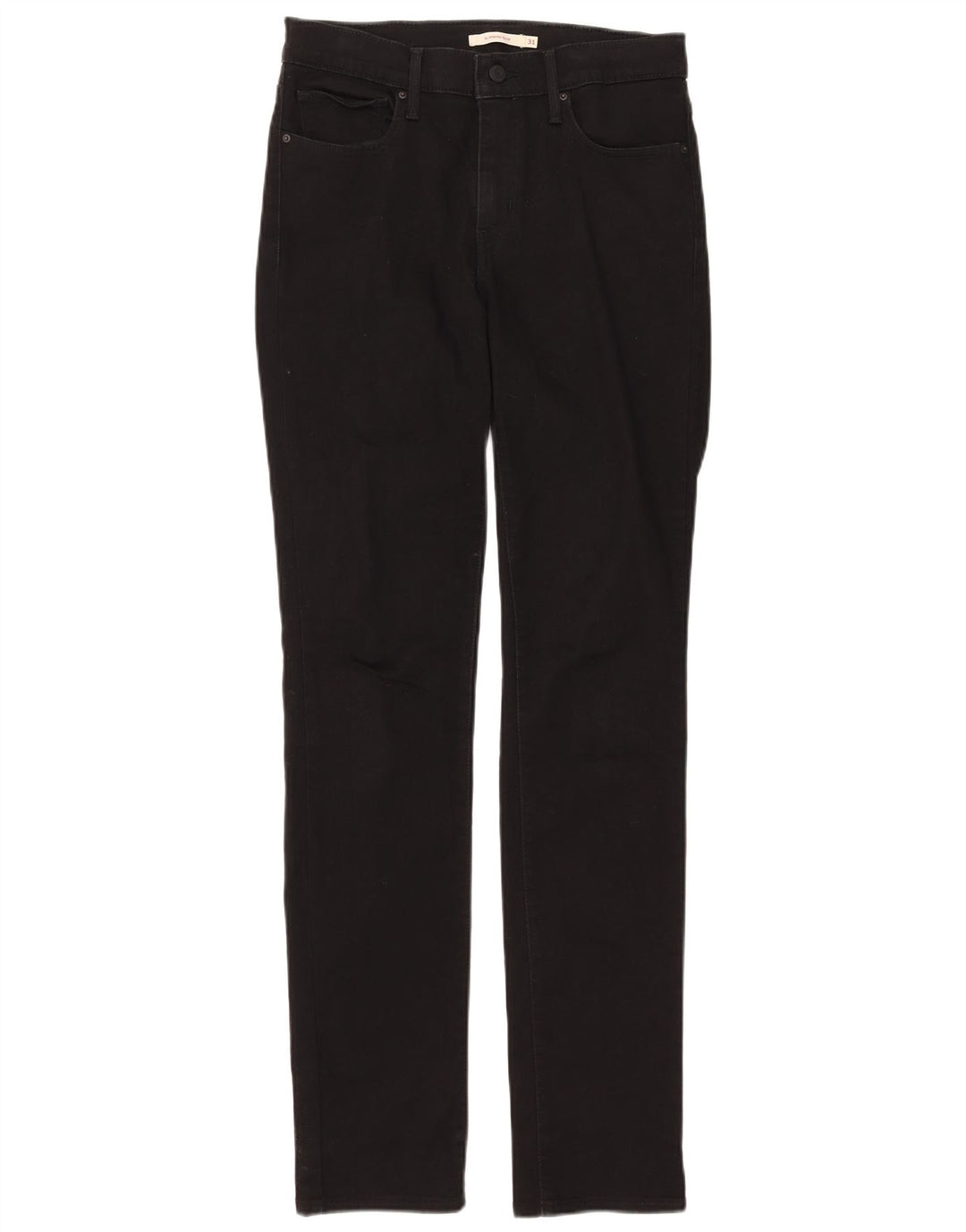 Calça jeans feminina Levi's Slimming Slim W31 L34 algodão preto