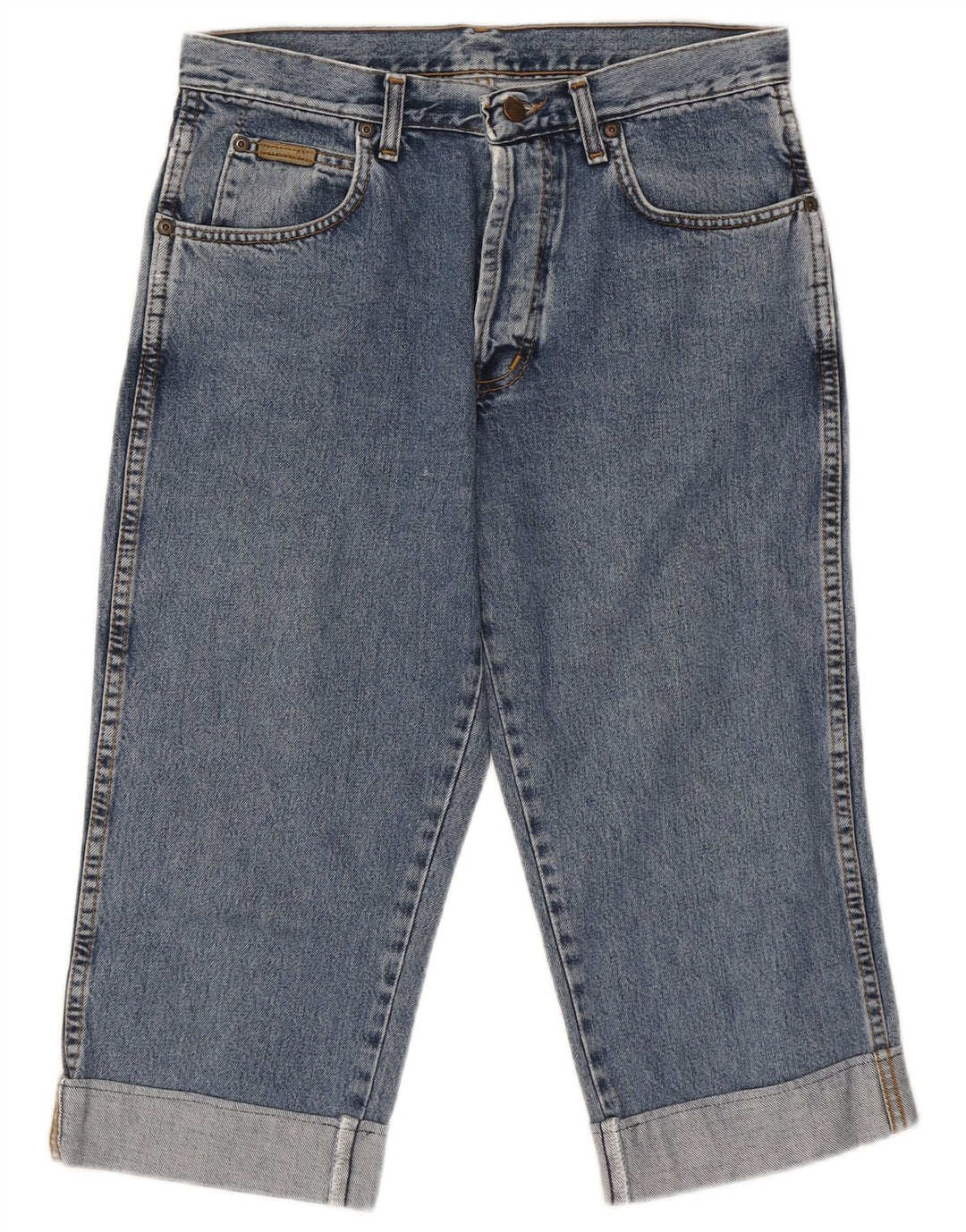 Calça Jeans Capri Feminina WRANGLER W29 L19 Azul