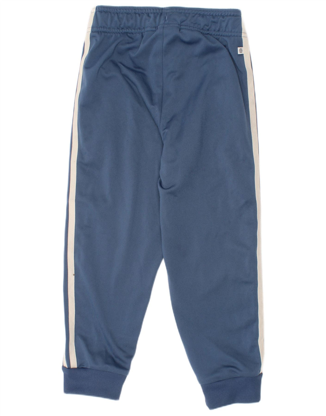 Adidas meninos calças de treino joggers 4-5 anos azul marinho poliéster