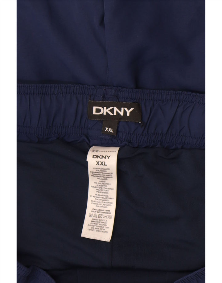 Shorts de natação masculino Dkny Graphic 2XL azul marinho poliamida