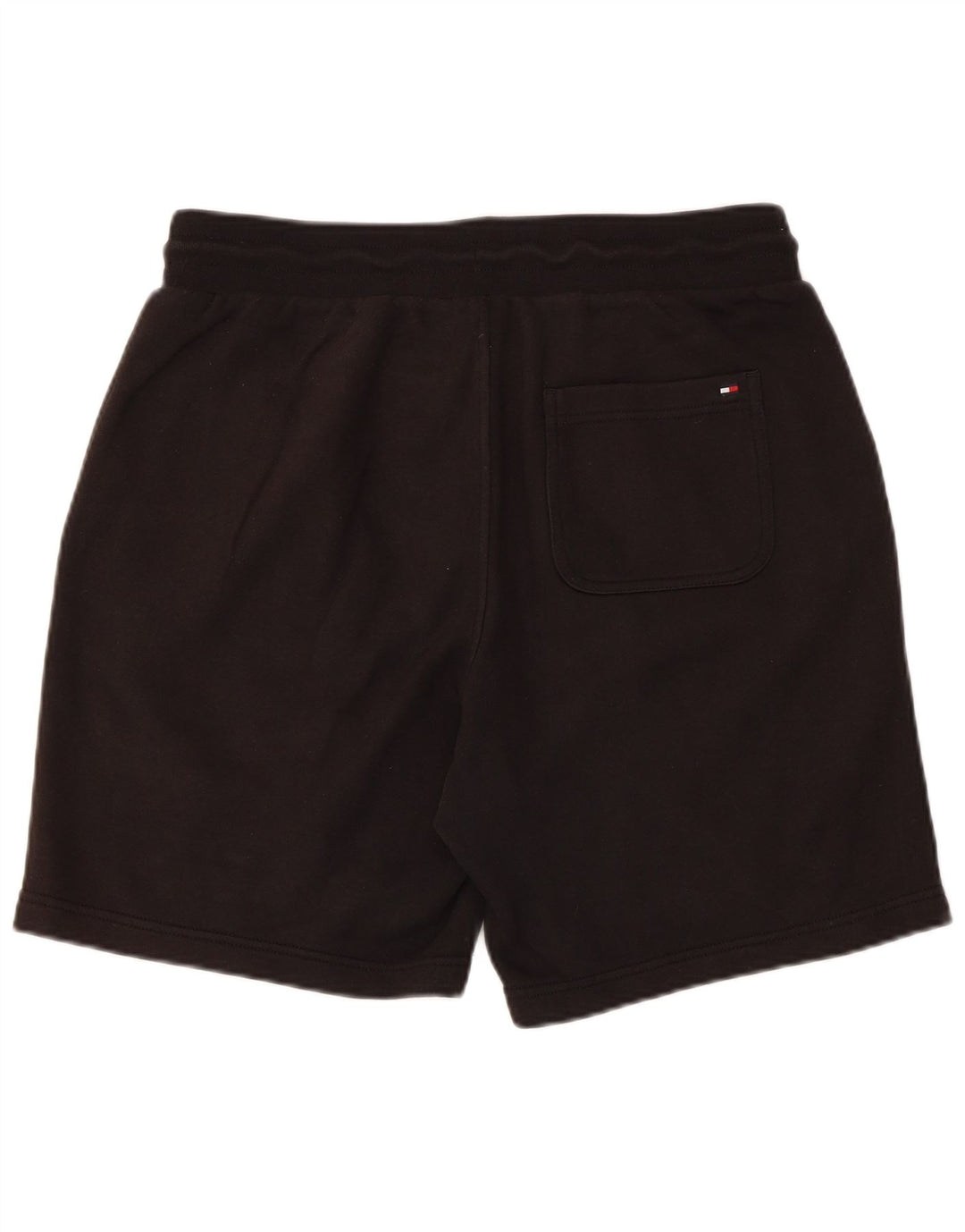 Tommy Hilfiger Mens Graphic Sport Shorts Médio Algodão Preto