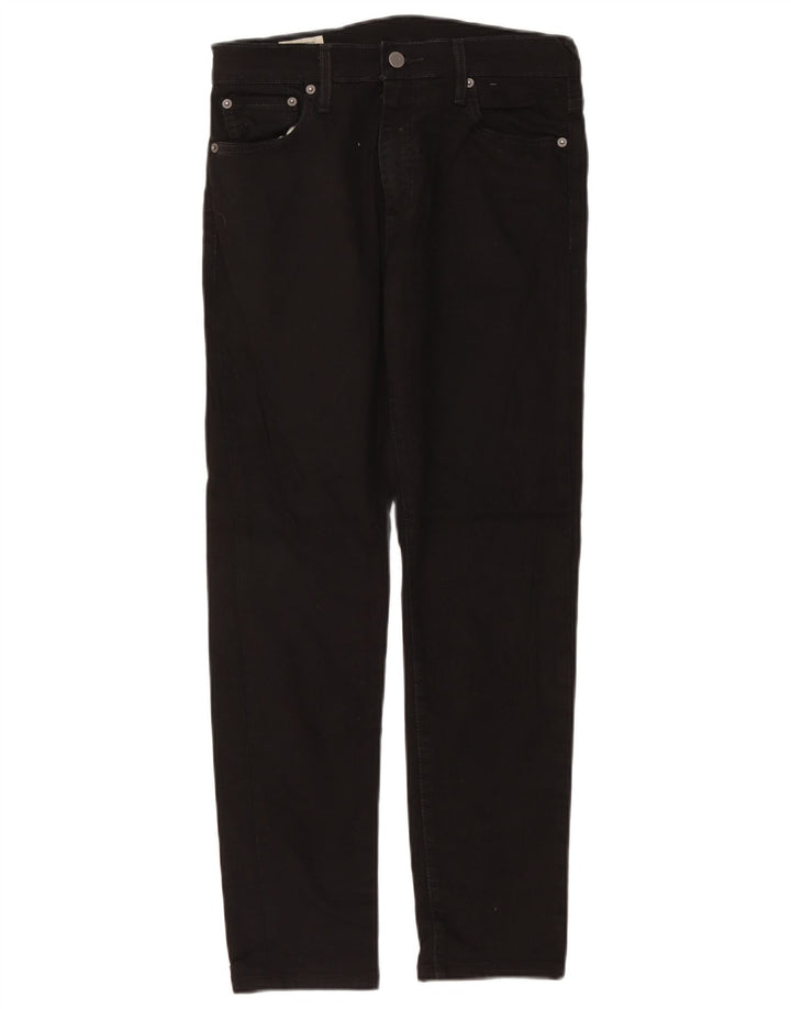 Levi's Masculino 511 Slim Jeans W30 L30 Algodão Preto