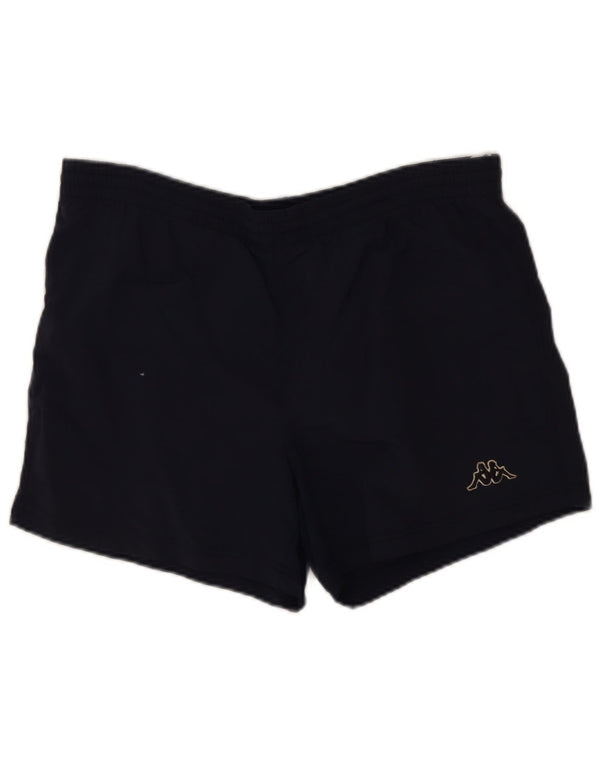 Shorts esportivos masculinos Kappa grande nylon azul marinho