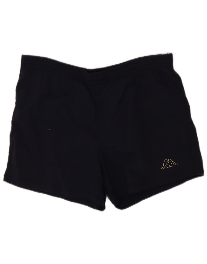 Shorts esportivos masculinos Kappa grande nylon azul marinho