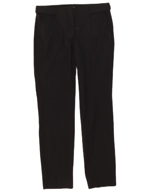 Calça Chino Feminina Massimo Dutti EU 38 Pequeno W28 L27 Algodão Preto