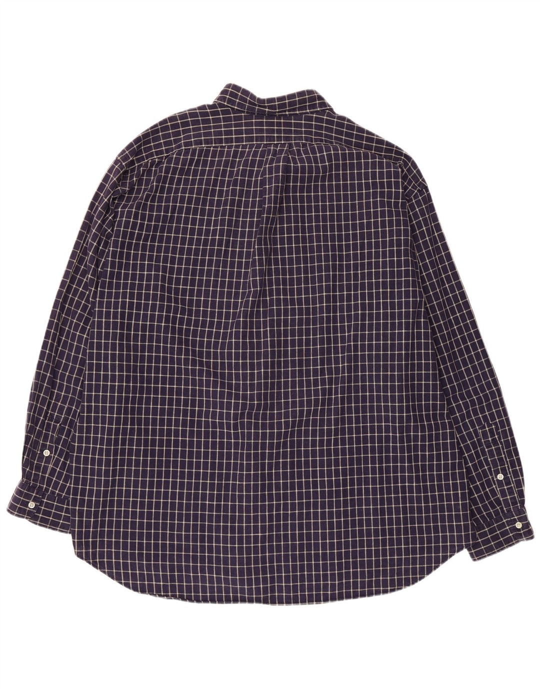 Camisa masculina Blaire POLO RALPH LAUREN 2XL algodão xadrez azul marinho