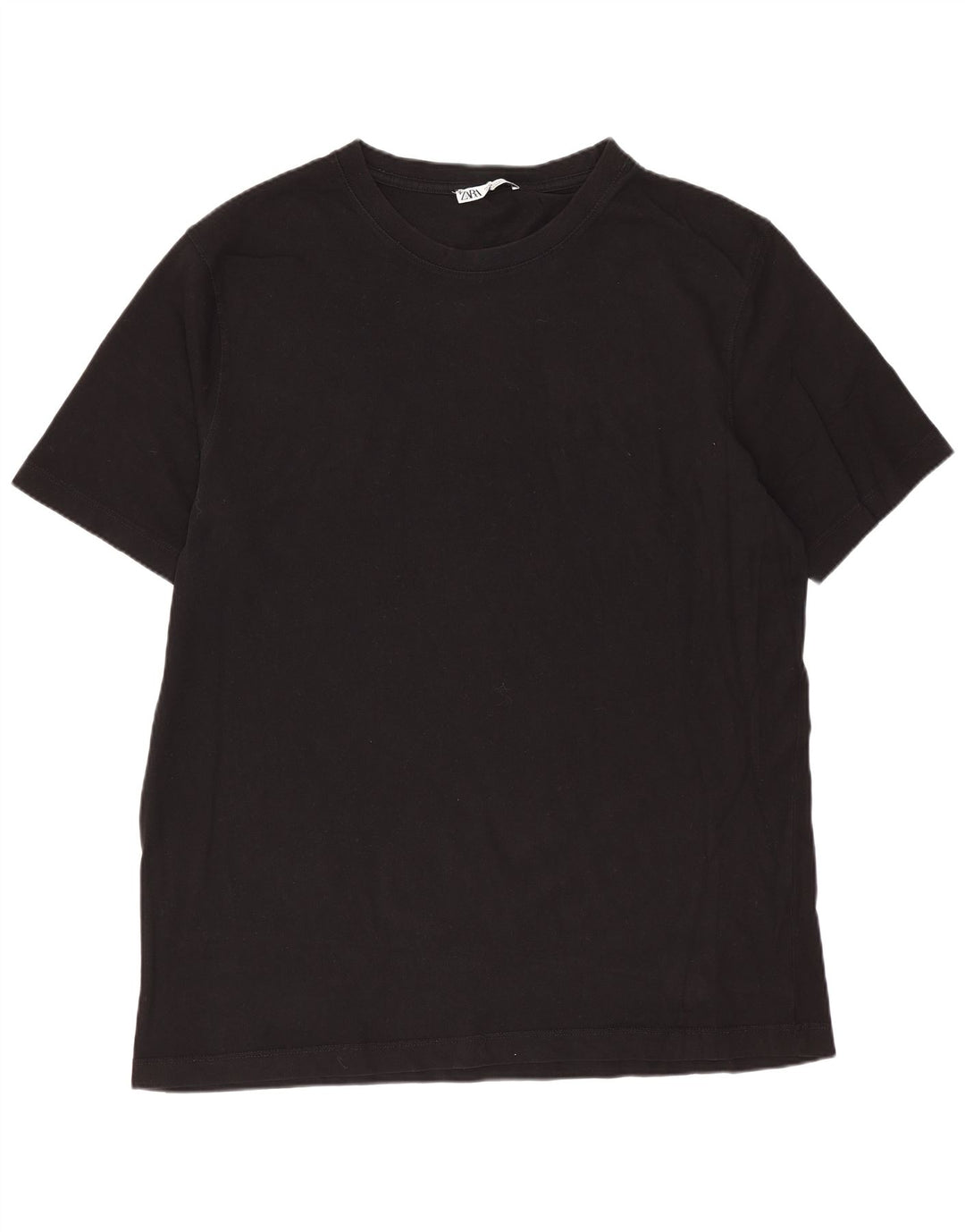 Camiseta masculina ZARA Top XL algodão preto