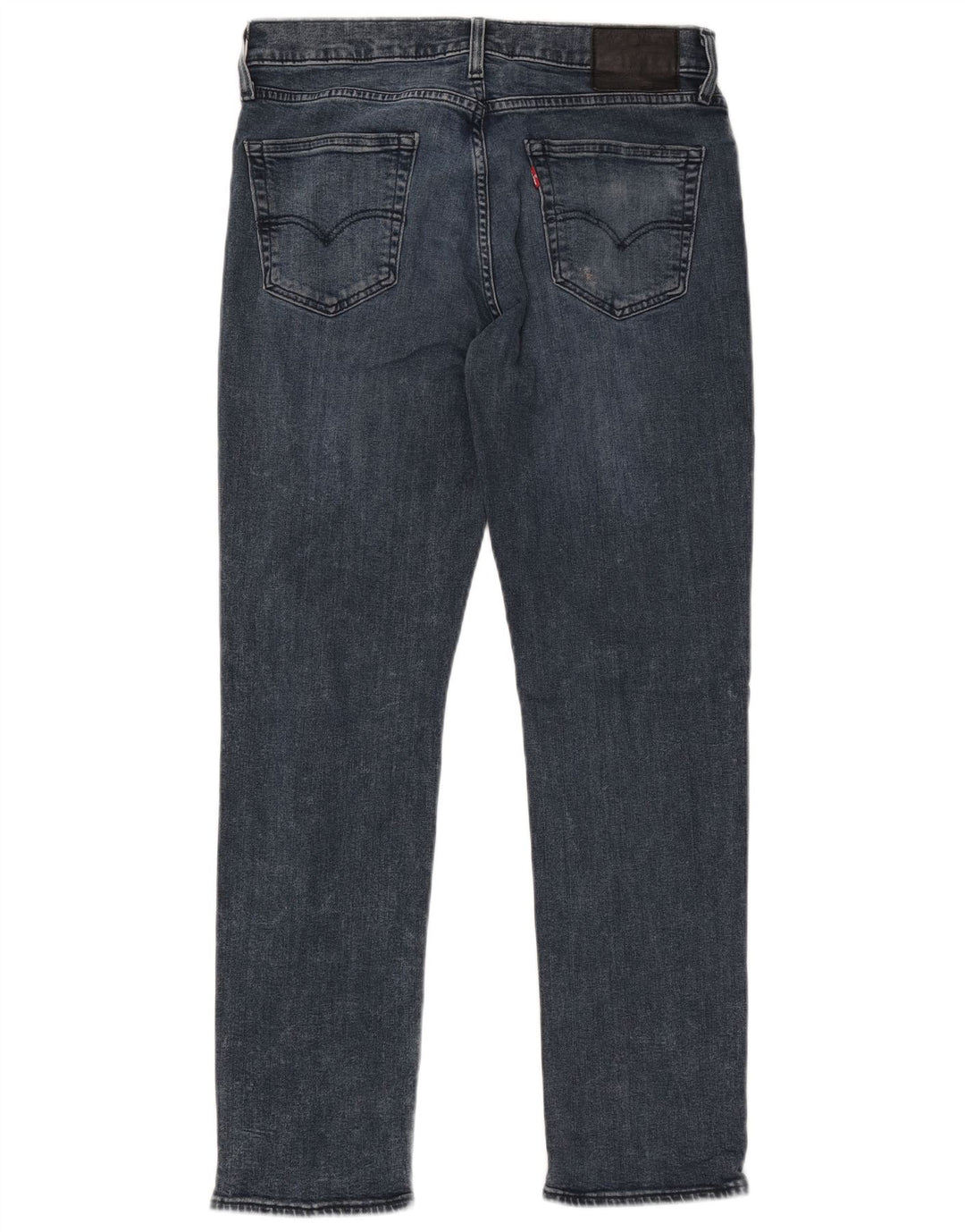 LEVI'S Masculino 502 Tapered Jeans W34 L32 Azul Algodão