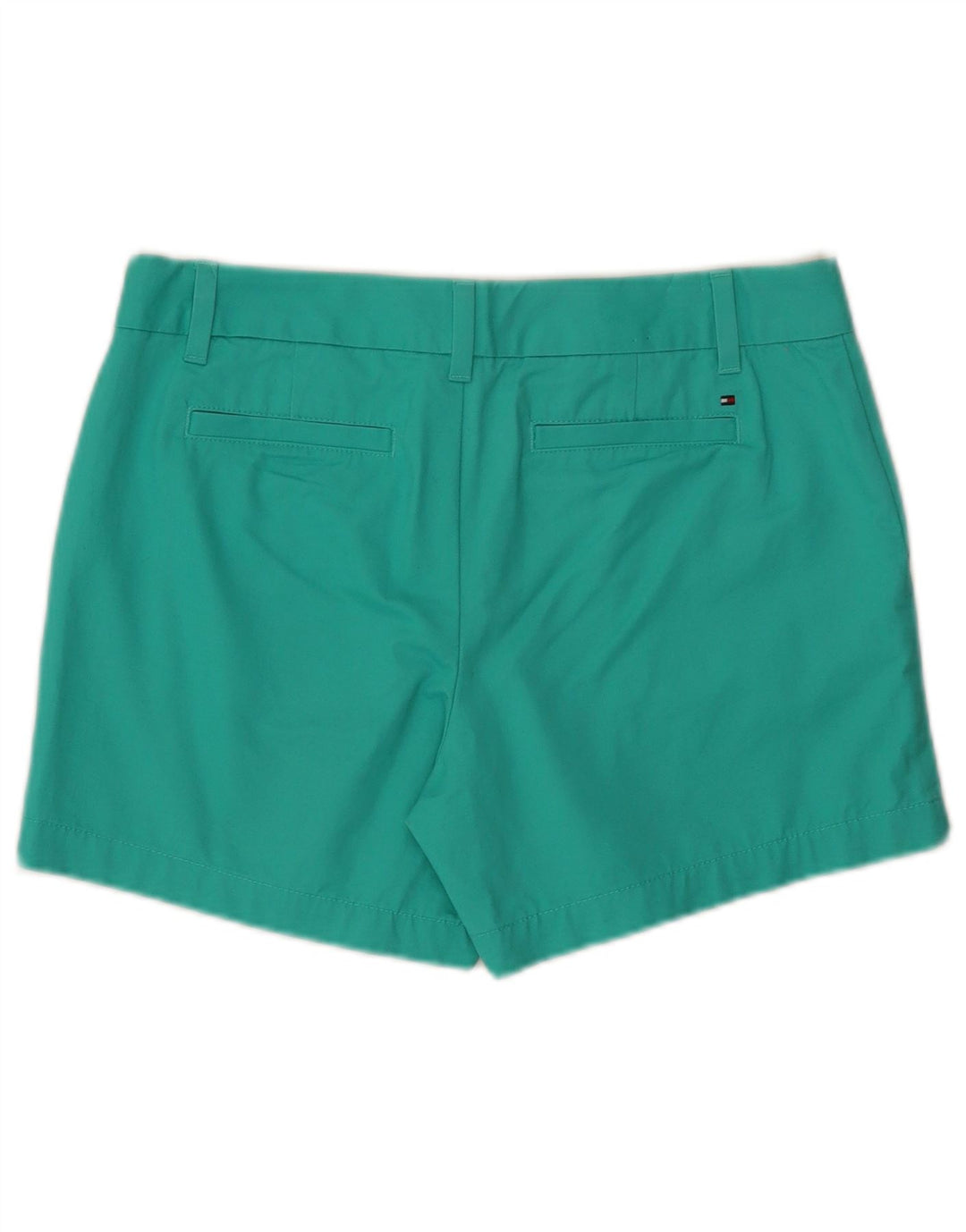 Shorts Chino feminino Tommy Hilfiger EUA 8 médio W32 algodão verde