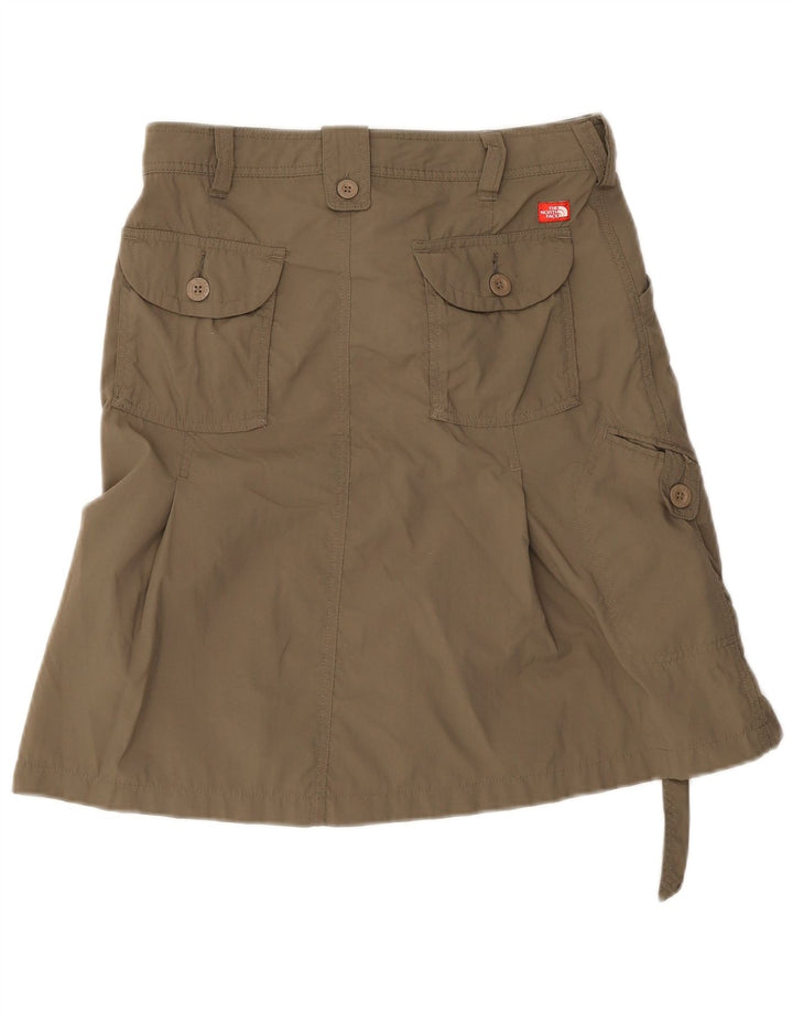 Saia cargo feminina The North Face EUA 6 médio W28 nylon cáqui