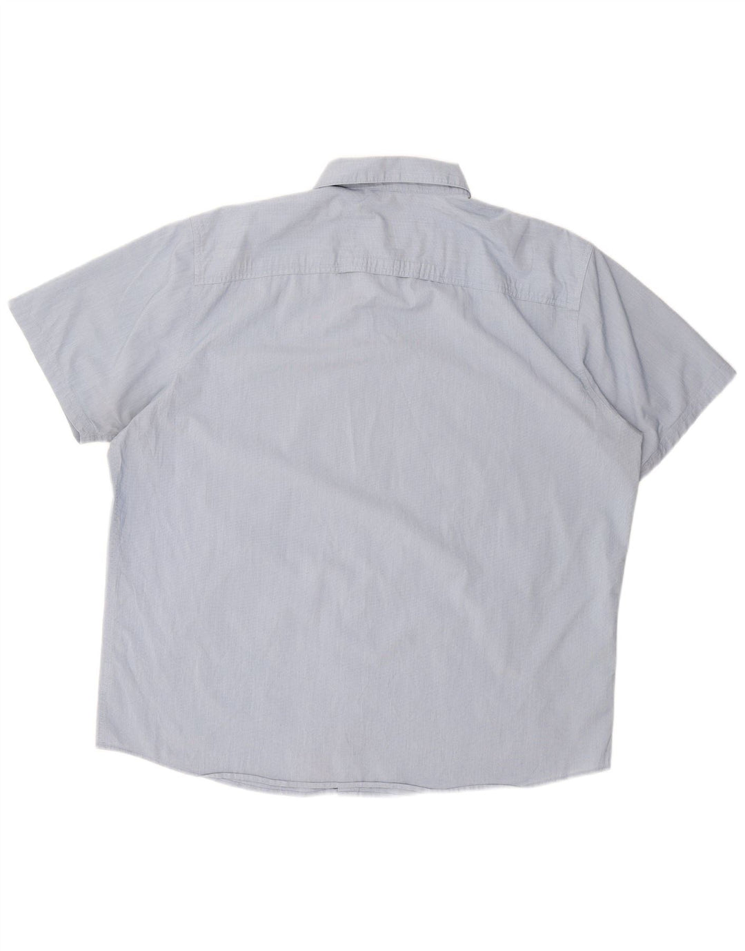 Camisa masculina de manga curta WRANGLER regular fit 2XL algodão azul