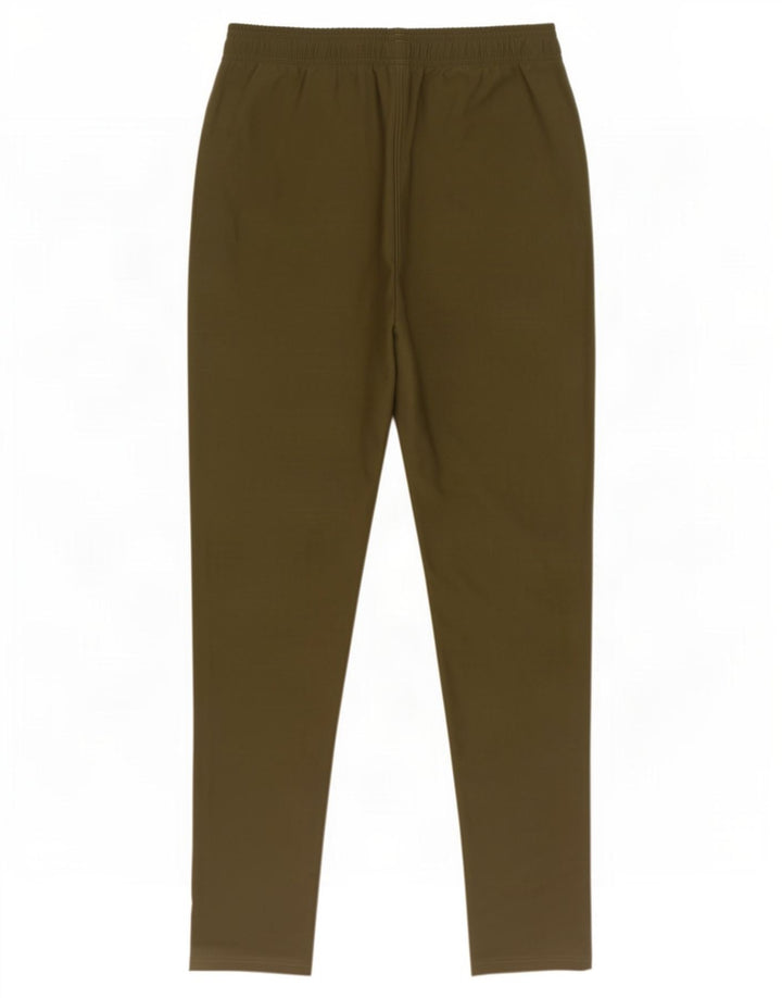 Calça de treino masculina Under Armour poliéster cáqui médio