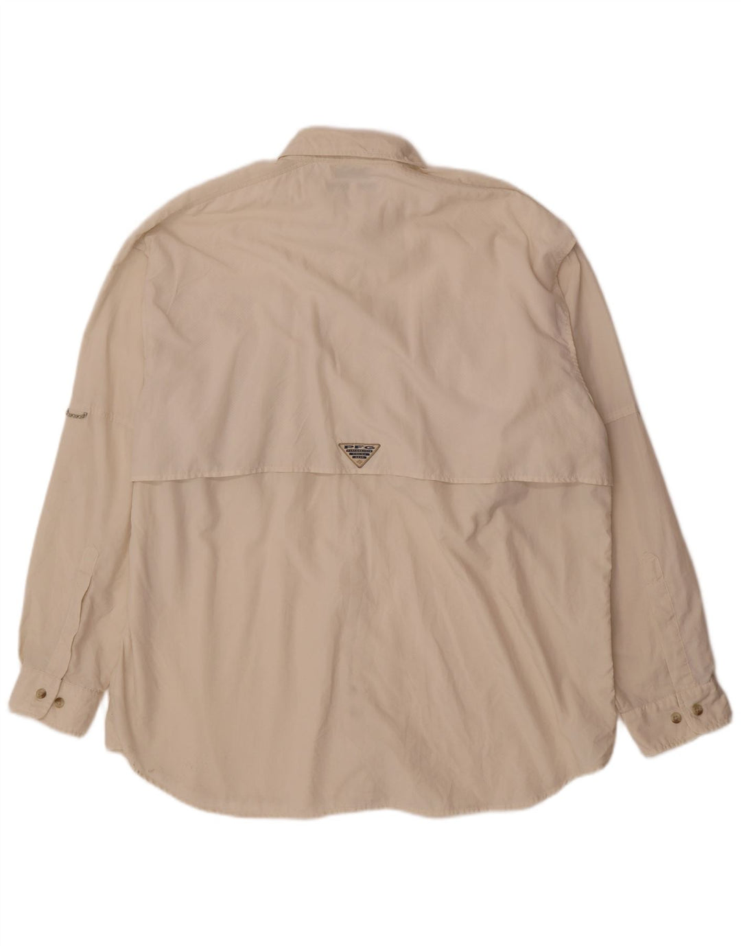 Camisa Columbia Masculina XL Poliéster Branco