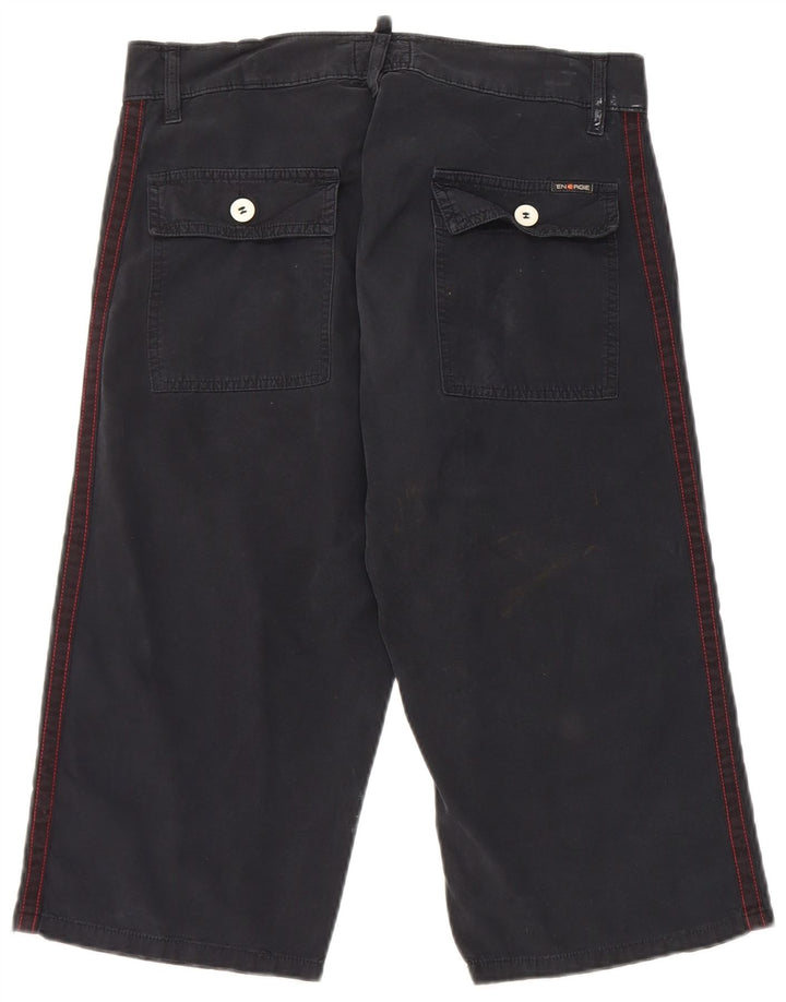 Energie Mens Bermuda Shorts W30 Médio Azul Marinho Algodão