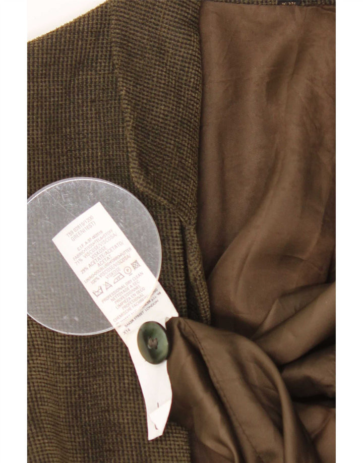 Jaqueta Marks & Spencer Feminina St. Michael Blazer Reino Unido 16 Grande Verde