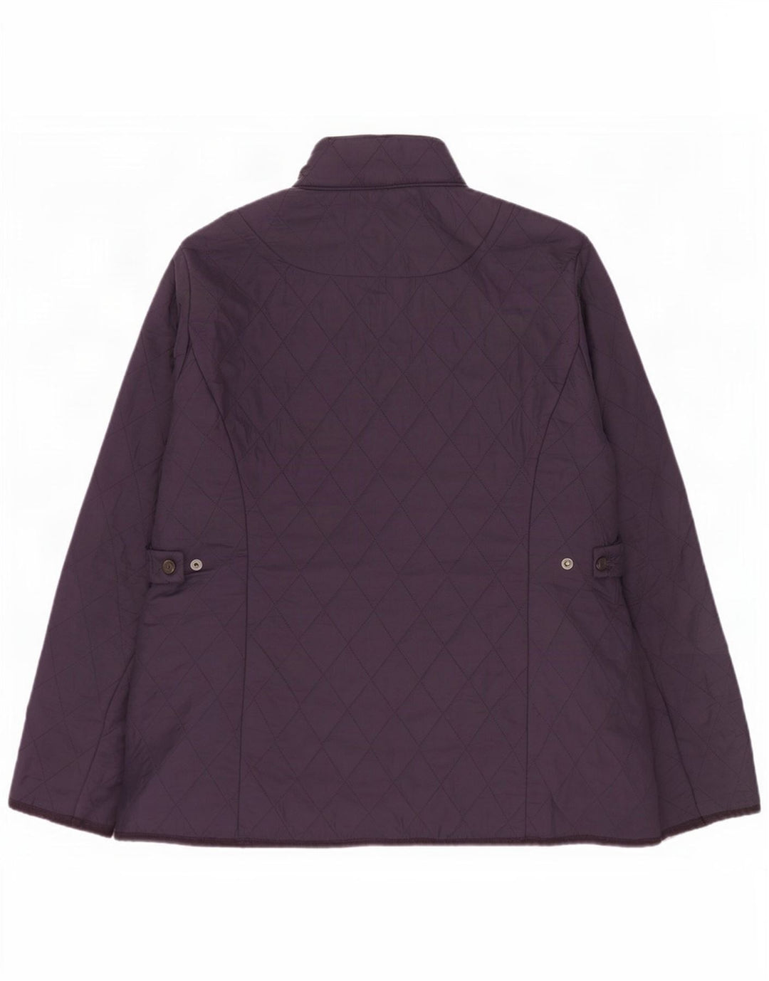 Jaqueta acolchoada feminina Barbour UK 16 grande azul marinho