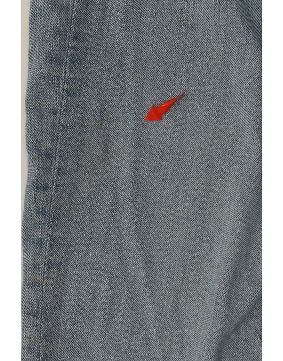 LEE Girls Jeans de cintura alta cônicos 14-15 anos W28 L24 algodão azul