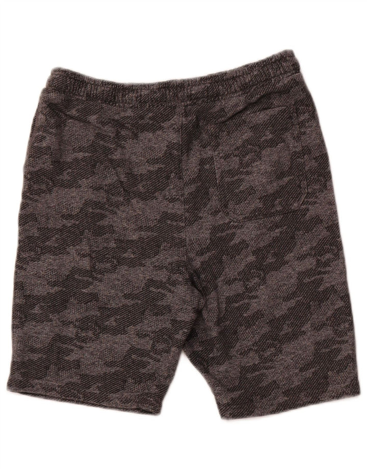 Shorts esportivos masculinos MARKS & SPENCER 13-14 anos cinza camuflado algodão