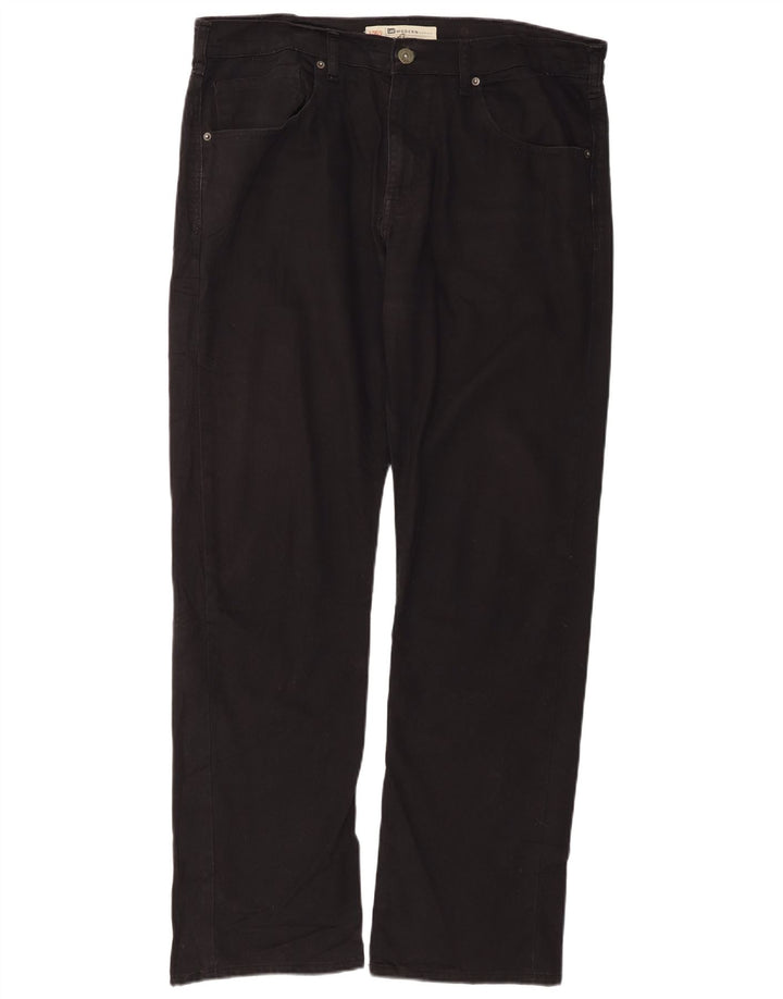 LEE Mens Modern Series Straight Jeans W36 L32 Preto
