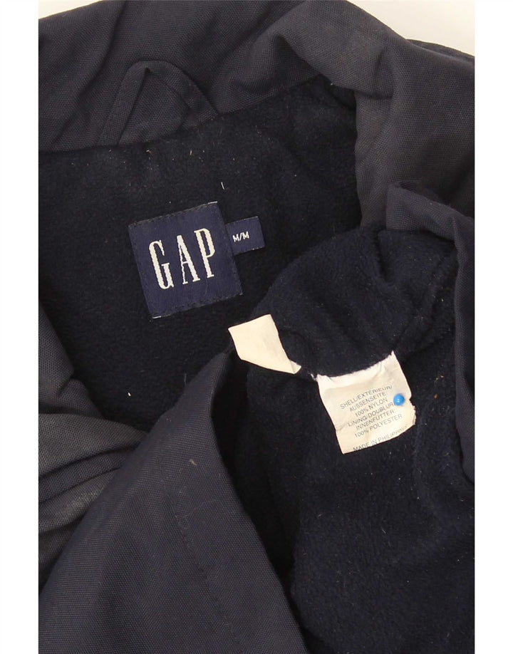 Jaqueta corta-vento masculina Gap UK 38 médio azul marinho nylon