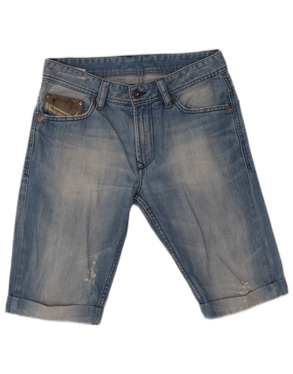 Diesel Meninos Shorts Jeans 13-14 Anos W28 Azul Algodão