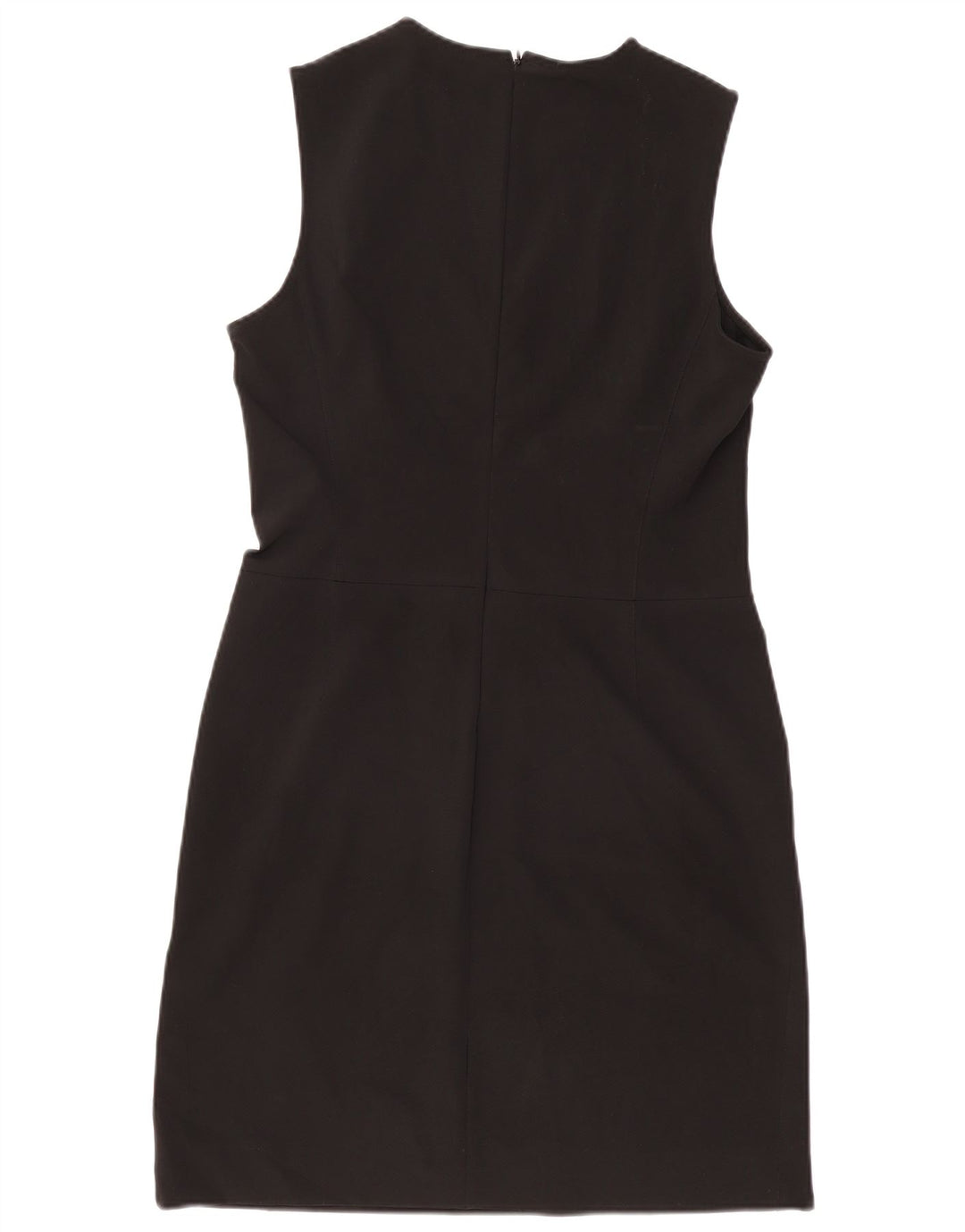 CALVIN KLEIN Vestido feminino sem mangas com bainha US 10 grande preto
