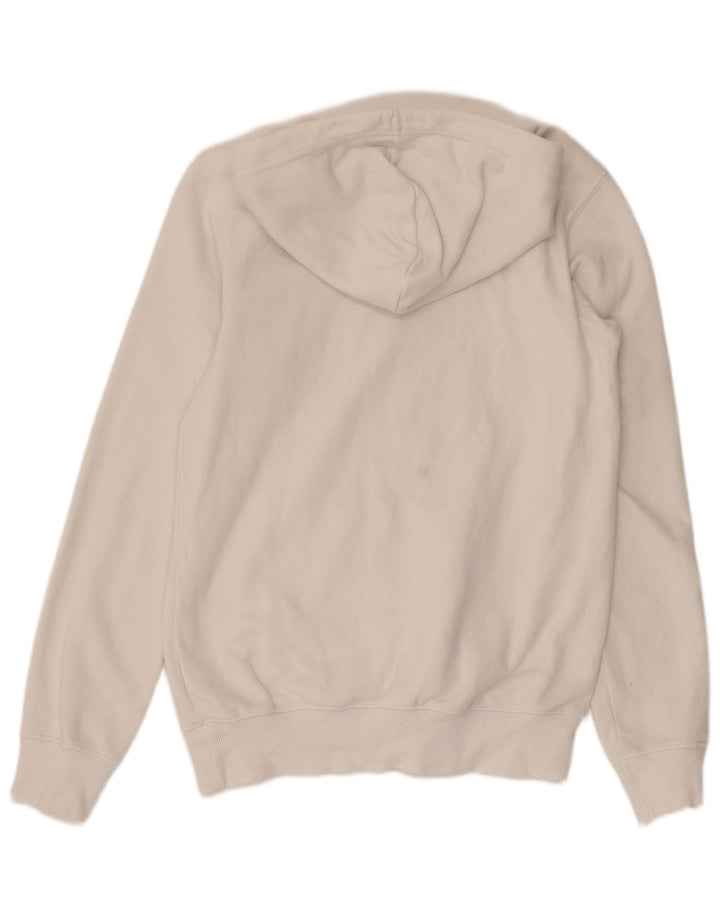 THE NORTH FACE Mens moletom com capuz XS algodão branco