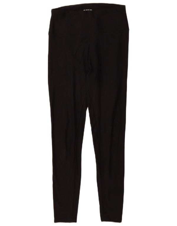 Leggings femininos Orvis UK 12 médio preto modal