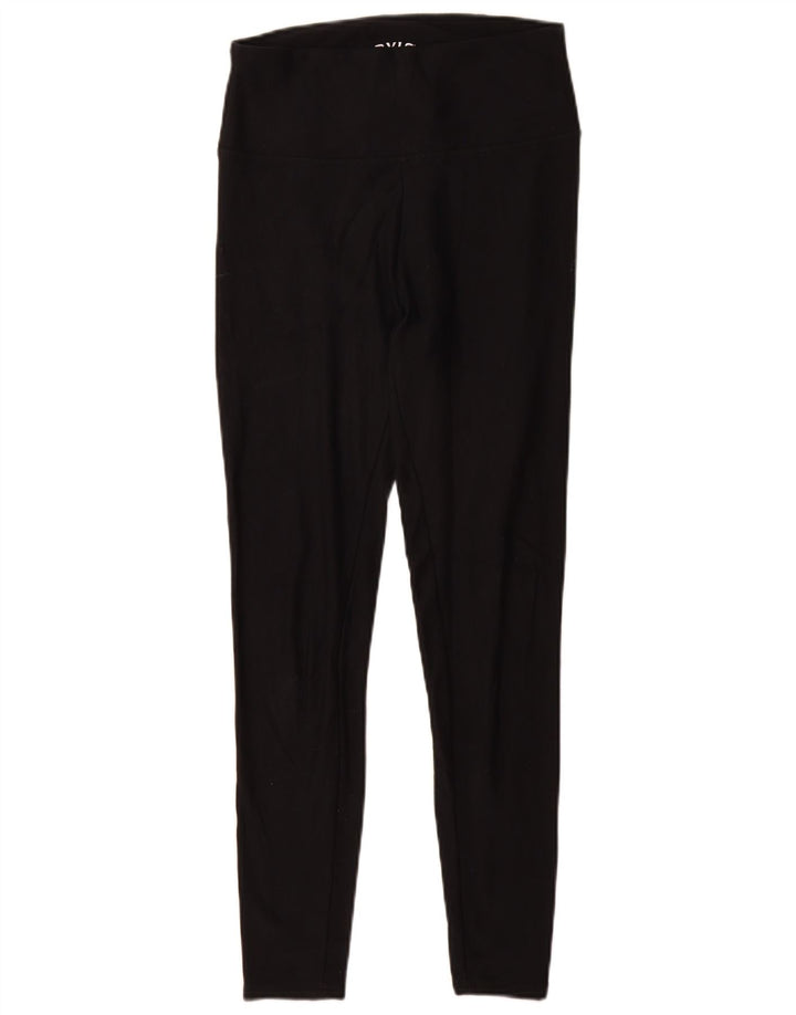 Leggings femininos Orvis UK 12 médio preto modal