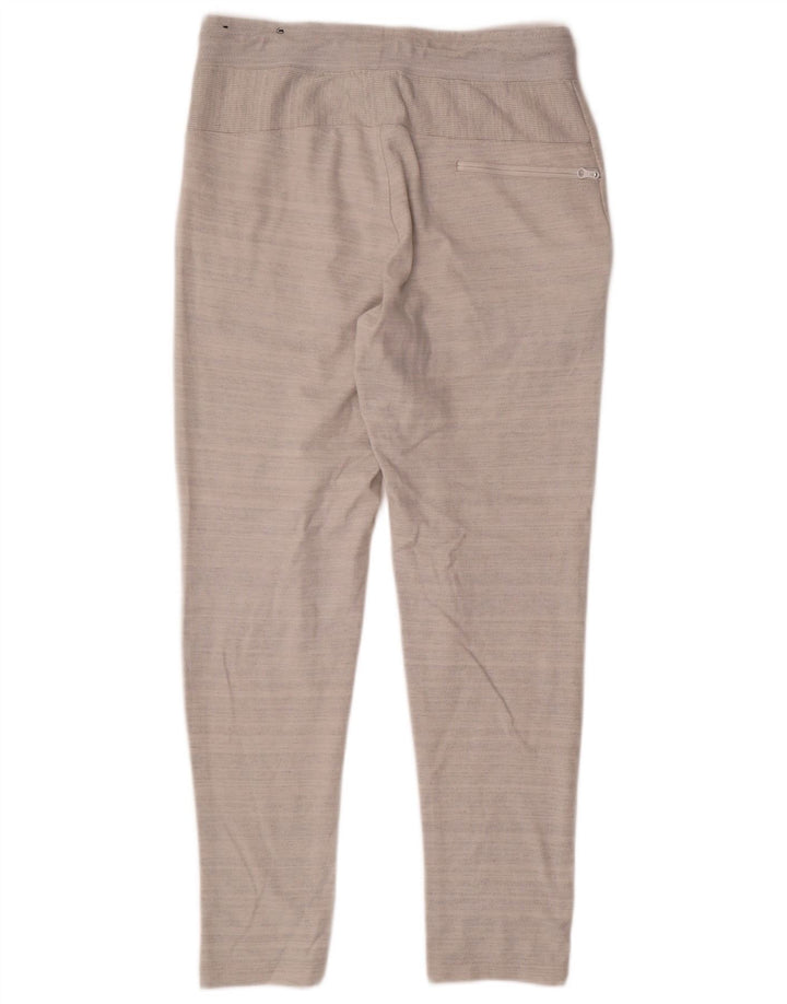 Calça de treino masculina Nike pequena cinza algodão