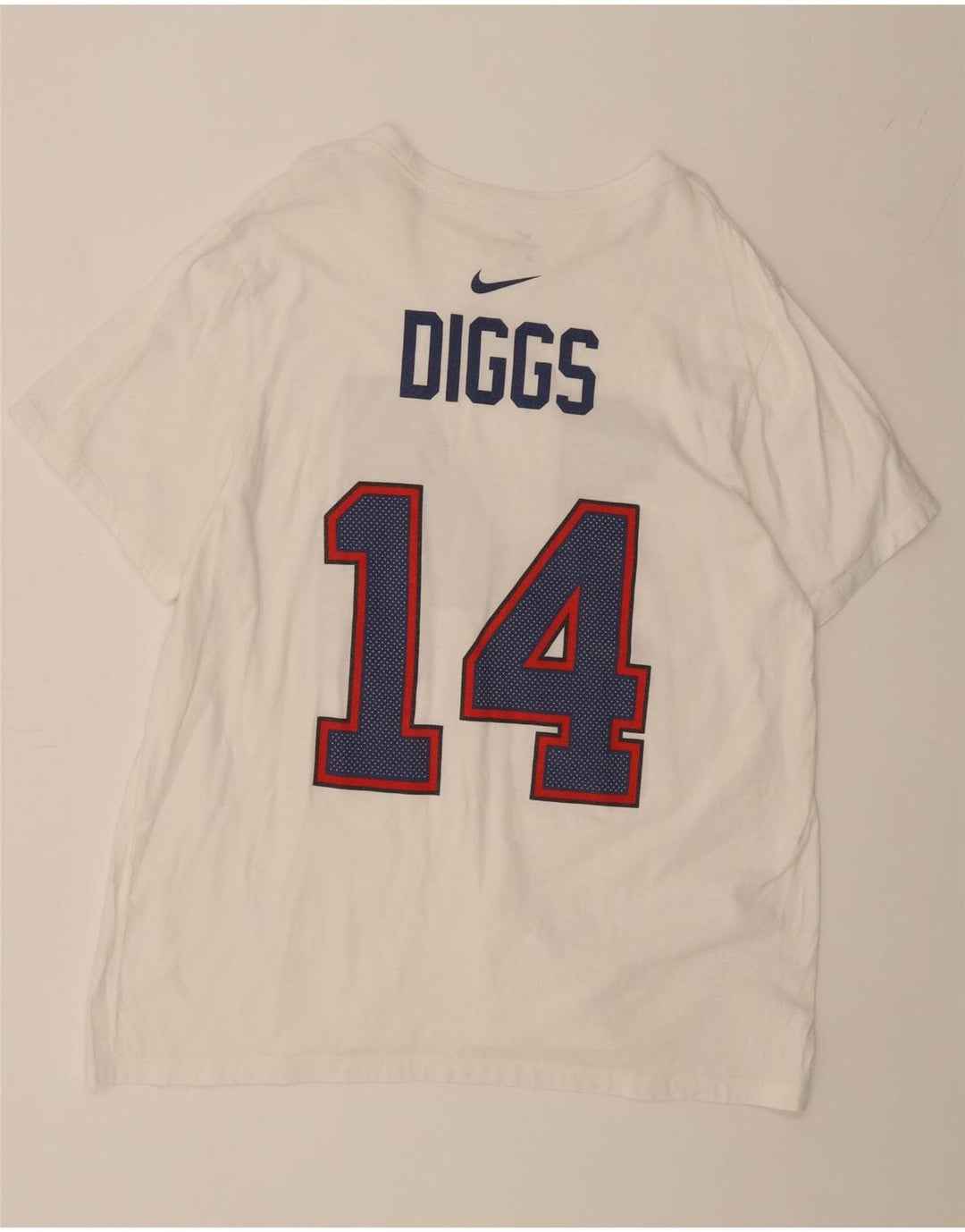 NIKE Mens Graphic T-Shirt Top 2XL White Cotton Vintage Nike and Second-Hand Nike from Messina Hembry 