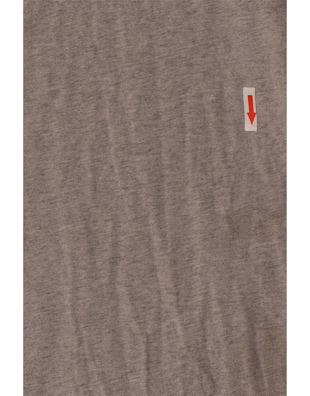 Tommy Hilfiger Camiseta masculina regular fit gráfica top médio algodão cinza