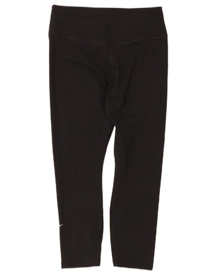 Leggings Nike Dri Fit Capri UK 12 Médio Preto